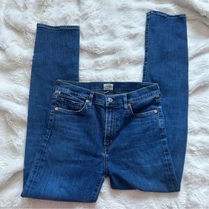 Citizens of Humanity Premium Vintage Blue Harlow High Rise Slim Jeans